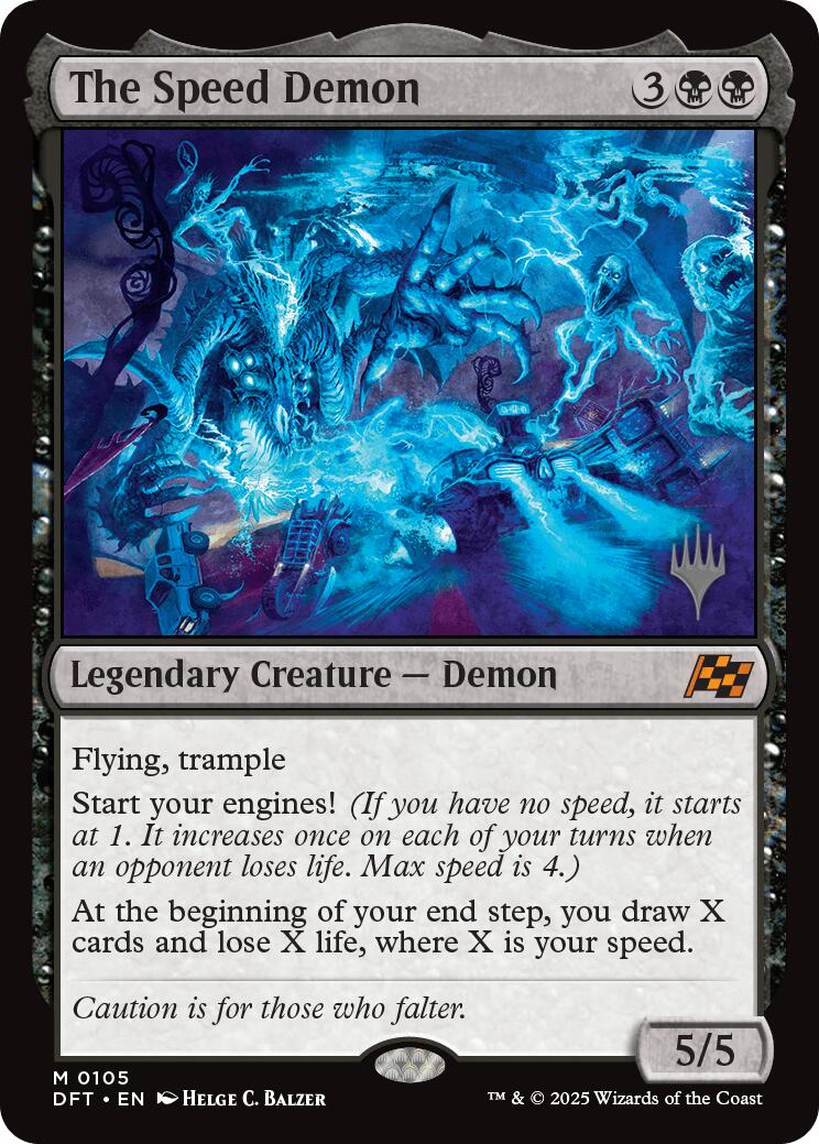 The Speed Demon (Promo Pack) [Aetherdrift Promos] | Gamers Paradise