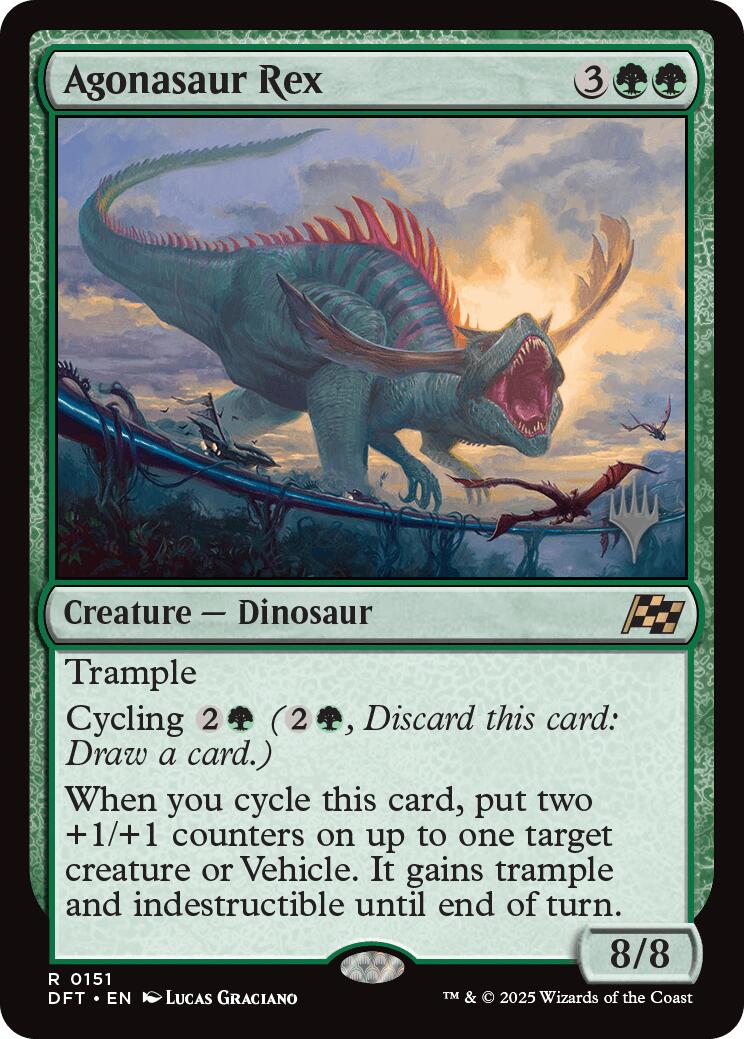 Agonasaur Rex [Aetherdrift Promos] | Gamers Paradise