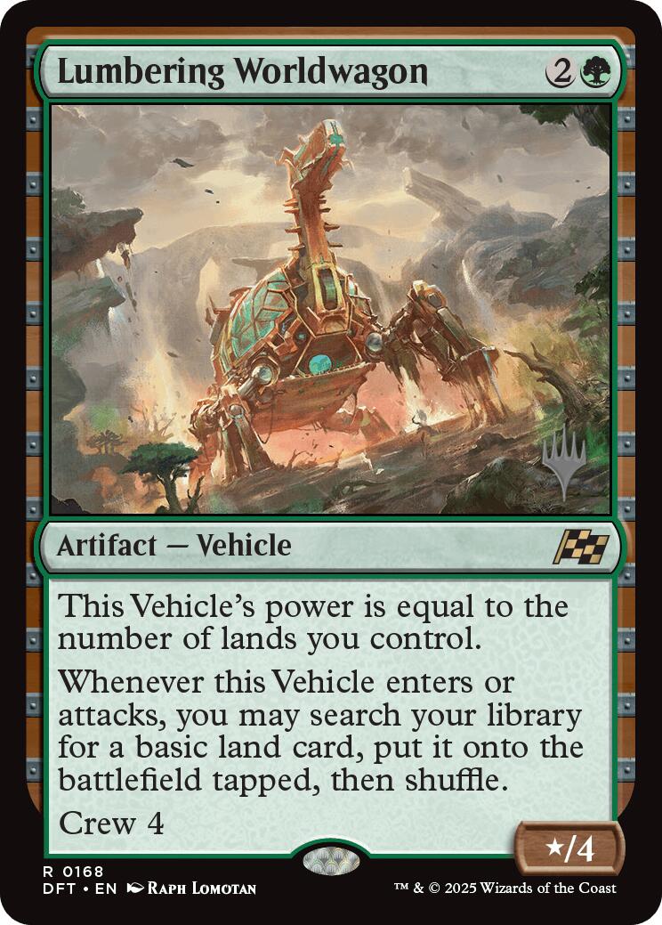 Lumbering Worldwagon [Aetherdrift Promos] | Gamers Paradise