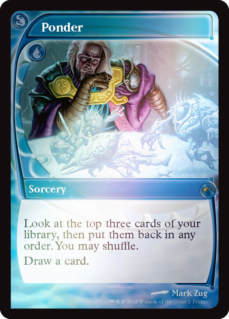 Ponder (Future Sight) [Secret Lair Drop Series] | Gamers Paradise