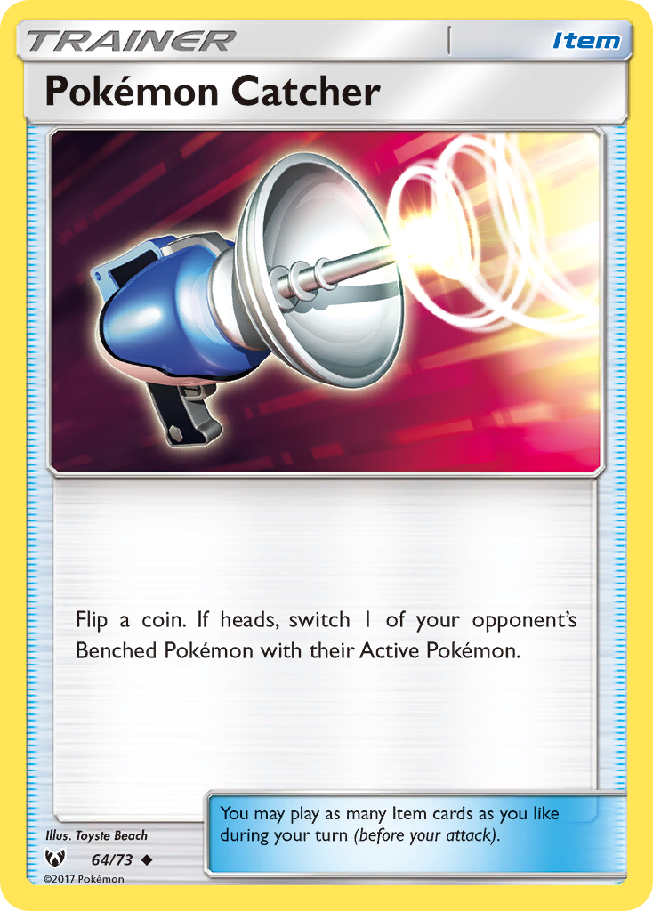 Pokemon Catcher (64/73) [Sun & Moon: Shining Legends] | Gamers Paradise