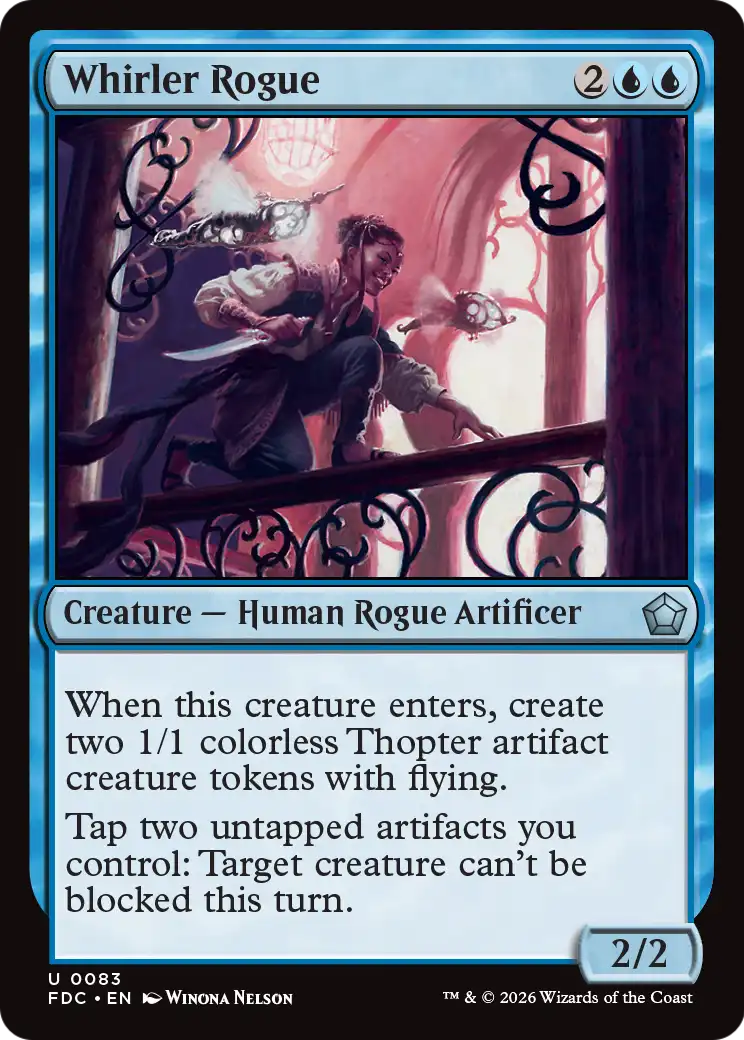 Whirler Rogue [Foundations Commander] | Gamers Paradise
