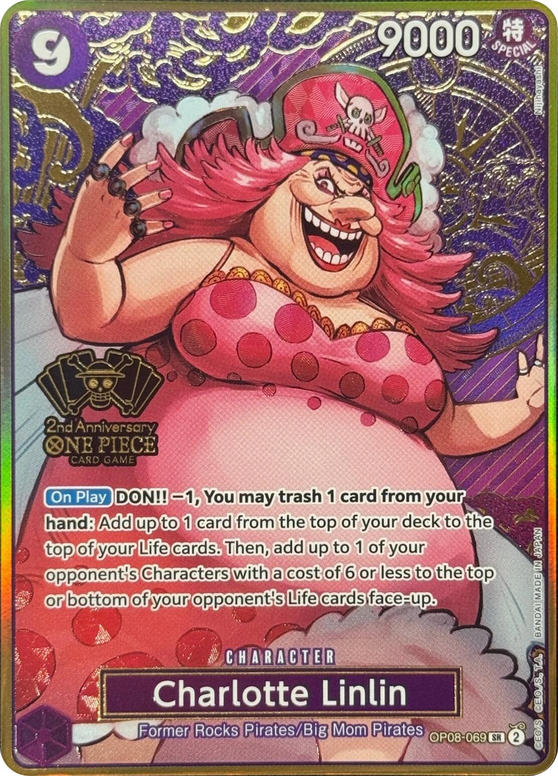 Charlotte Linlin (Japanese Version 2nd Anniversary Set) [One Piece Promotion Cards] | Gamers Paradise