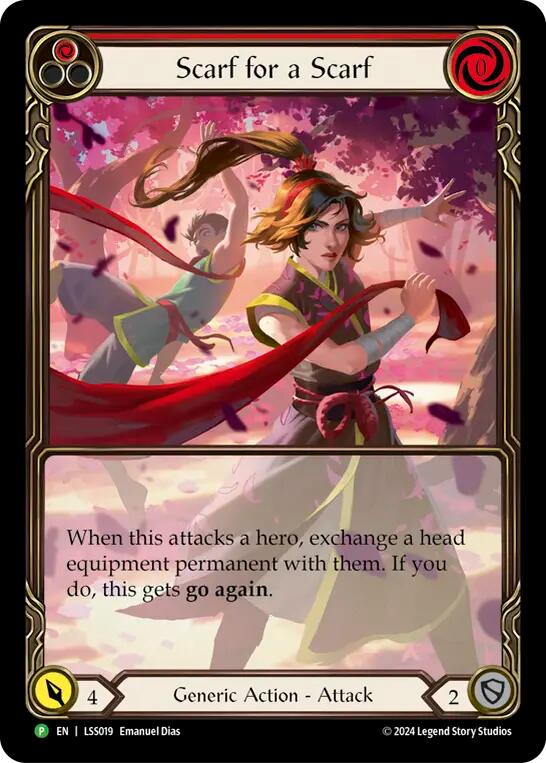 Scarf for a Scarf [LSS019] (Promo)  Rainbow Foil | Gamers Paradise