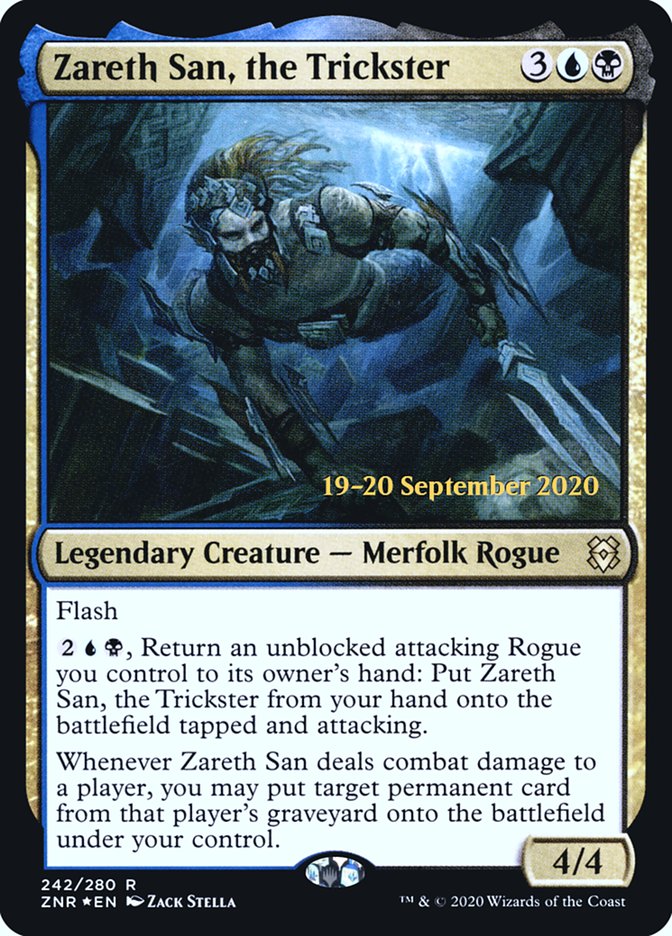 Zareth San, the Trickster [Zendikar Rising Prerelease Promos] | Gamers Paradise