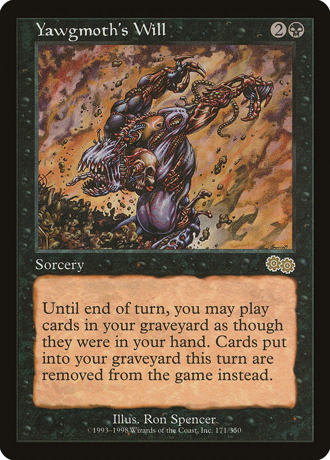 Yawgmoth's Will [Urza's Saga] | Gamers Paradise