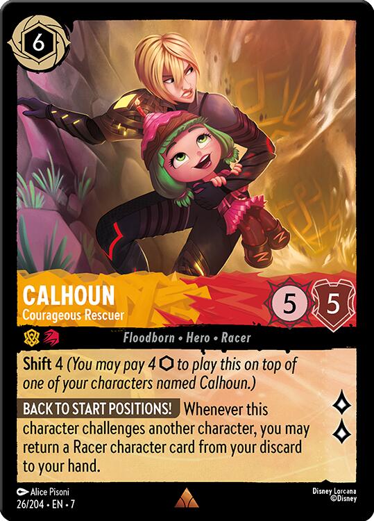 Calhoun - Courageous Rescuer (26/204) [Archazia's Island] | Gamers Paradise