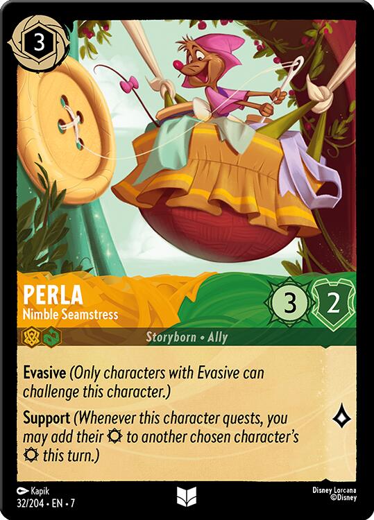 Perla - Nimble Seamstress (32/204) [Archazia's Island] | Gamers Paradise