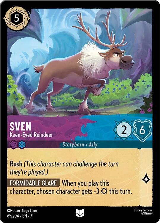 Sven - Keen-Eyed Reindeer (65/204) [Archazia's Island] | Gamers Paradise