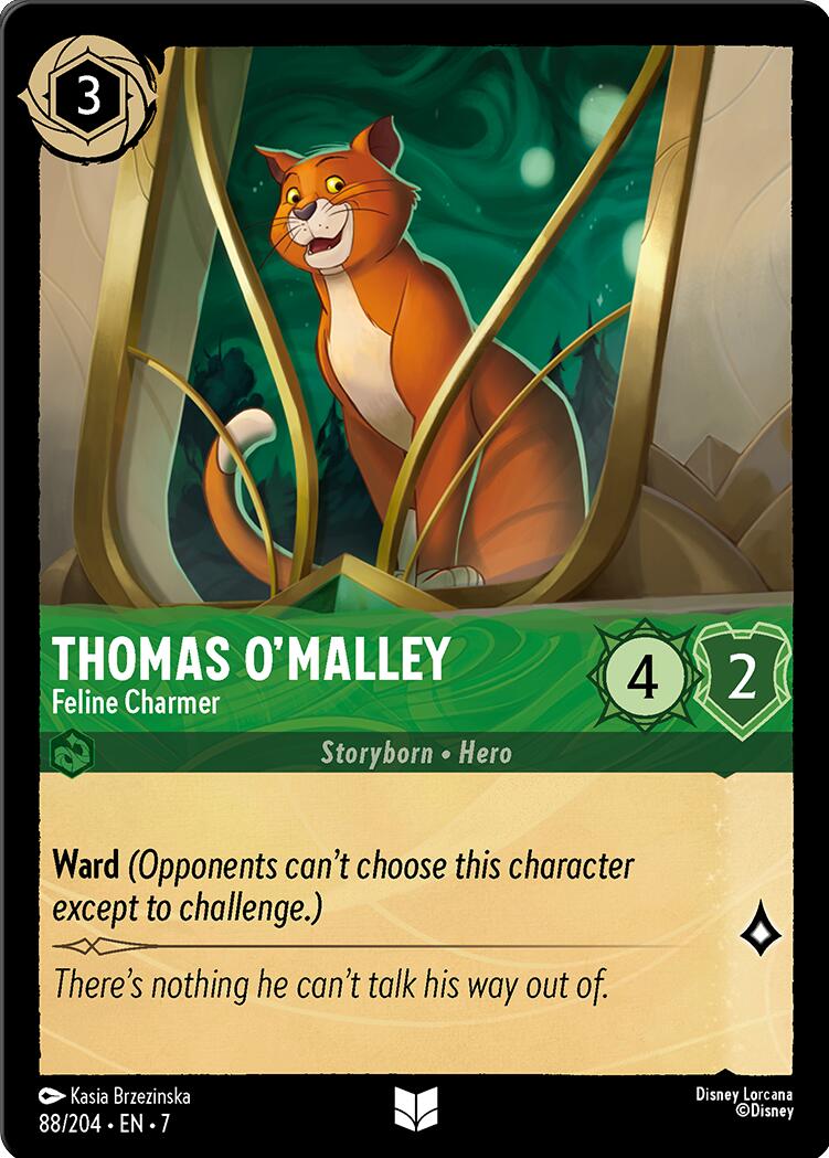 Thomas O'Malley - Feline Charmer (88/204) [Archazia's Island] | Gamers Paradise
