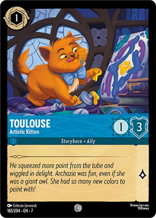 Toulouse - Artistic Kitten (165/204) [Archazia's Island] | Gamers Paradise