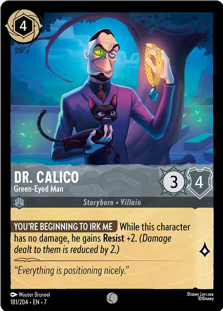 Dr. Calico - Green-Eyed Man (181/204) [Archazia's Island] | Gamers Paradise