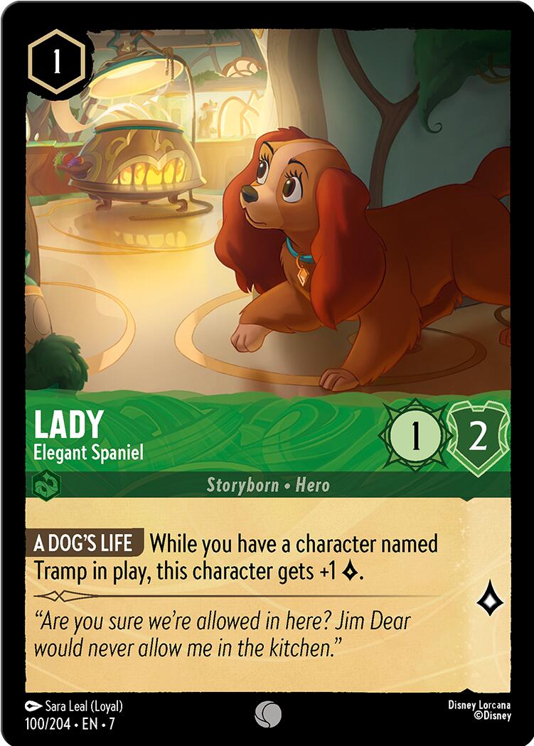 Lady - Elegant Spaniel (100/204) [Archazia's Island] | Gamers Paradise
