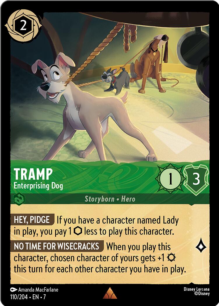 Tramp - Enterprising Dog (110/204) [Archazia's Island] | Gamers Paradise