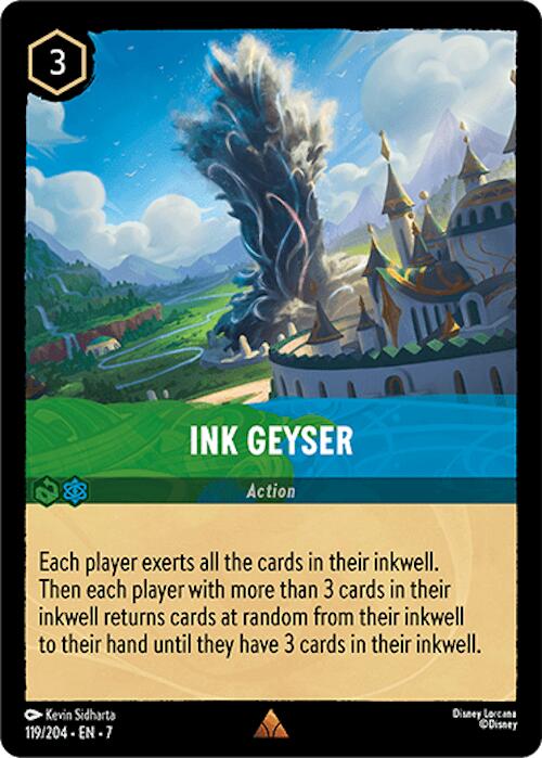 Ink Geyser (119/204) [Archazia's Island] | Gamers Paradise
