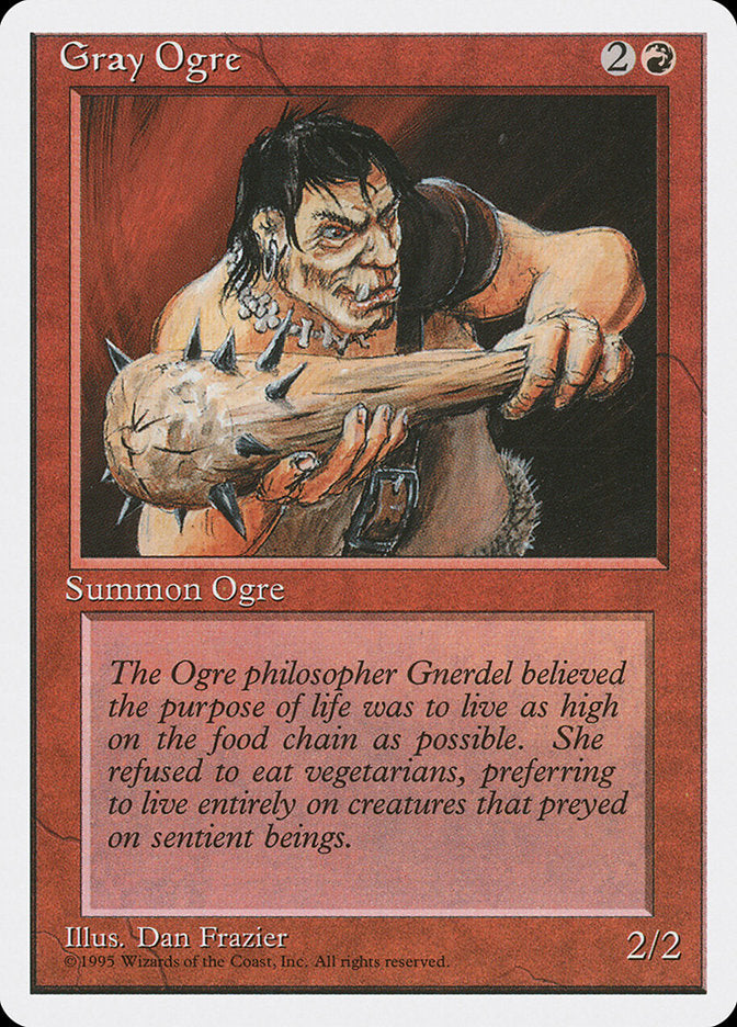Gray Ogre [Fourth Edition] | Gamers Paradise