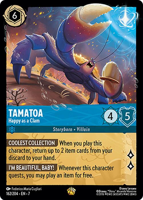 Tamatoa - Happy as a Clam (162/204) [Archazia's Island] | Gamers Paradise