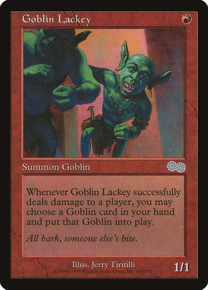 Goblin Lackey [Urza's Saga] | Gamers Paradise