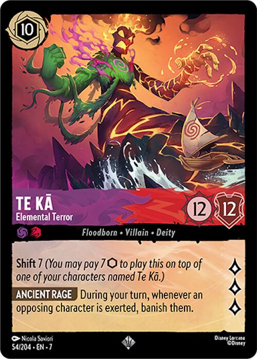 Te Ka - Elemental Terror (54/204) [Archazia's Island] | Gamers Paradise