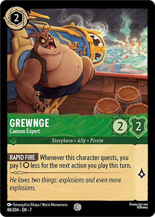 Grewnge - Cannon Expert (86/204) [Archazia's Island] | Gamers Paradise