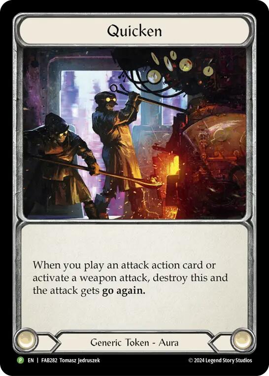 Quicken [FAB282] (Promo)  Cold Foil | Gamers Paradise