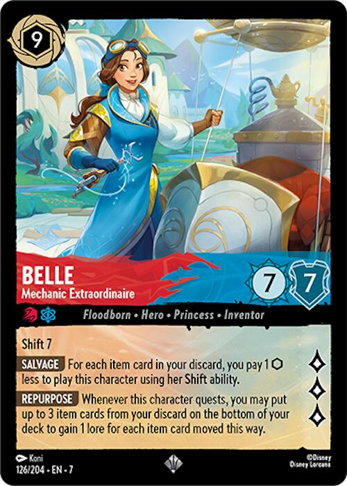 Belle - Mechanic Extraordinaire (126/204) [Archazia's Island] | Gamers Paradise