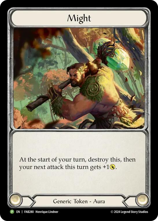 Might [FAB280] (Promo)  Cold Foil | Gamers Paradise