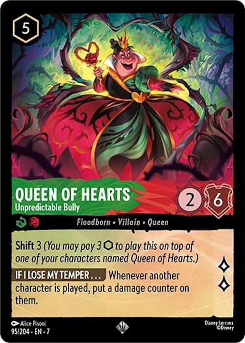 Queen of Hearts - Unpredictable Bully (95/204) [Archazia's Island] | Gamers Paradise