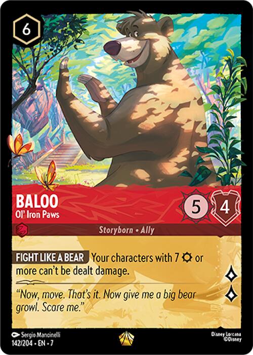 Baloo - Ol' Iron Paws (142/204) [Archazia's Island] | Gamers Paradise