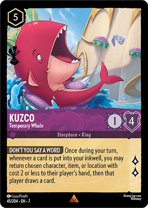 Kuzco - Temporary Whale (45/204) [Archazia's Island] | Gamers Paradise