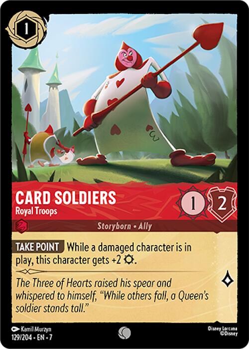 Card Soldiers - Royal Troops (129/204) [Archazia's Island] | Gamers Paradise