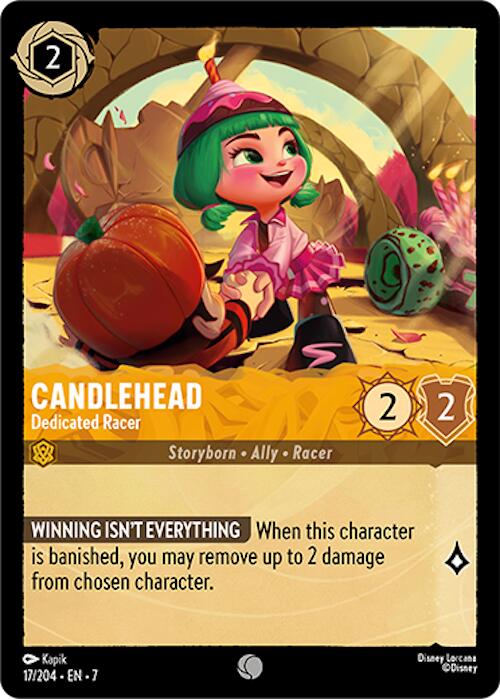 Candlehead - Dedicated Racer (17/204) [Archazia's Island] | Gamers Paradise