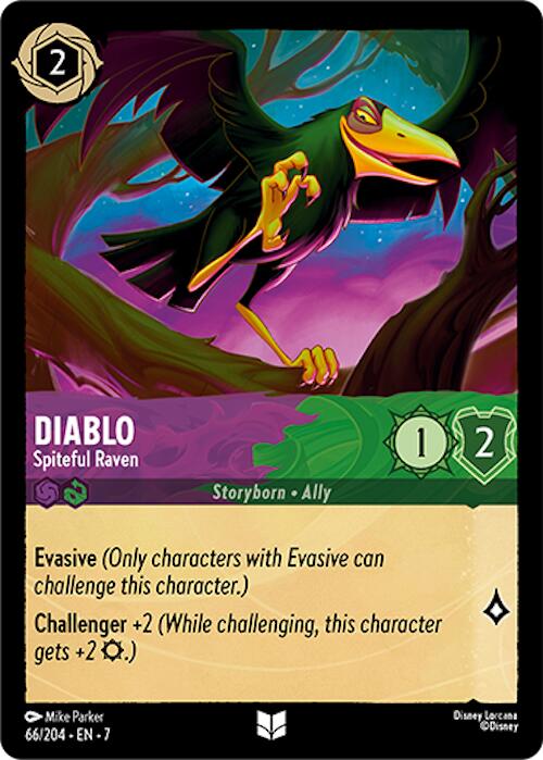 Diablo - Spiteful Raven (66/204) [Archazia's Island] | Gamers Paradise