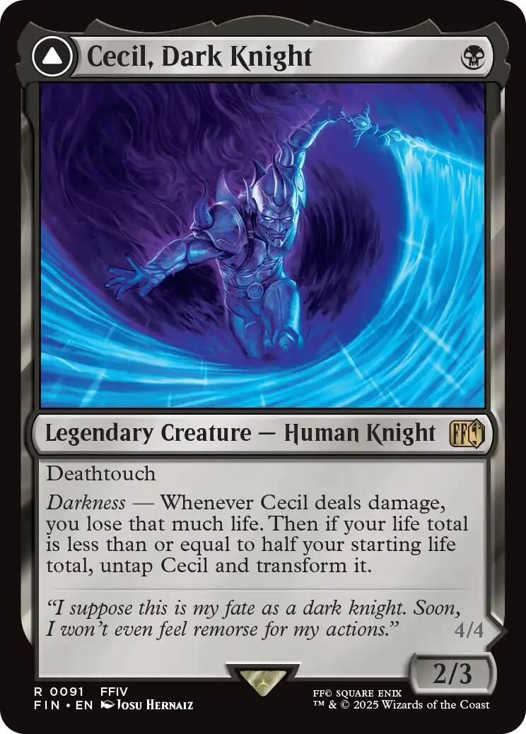 Cecil, Dark Knight // Cecil, Redeemed Paladin [FINAL FANTASY] | Gamers Paradise