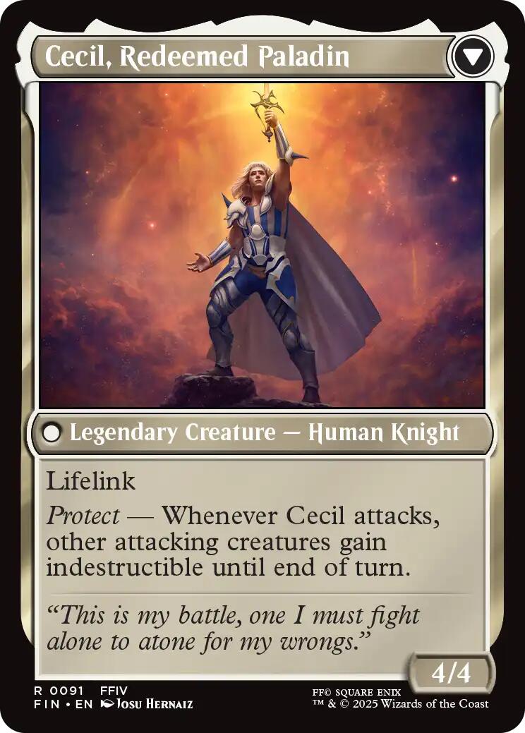 Cecil, Dark Knight // Cecil, Redeemed Paladin [FINAL FANTASY] | Gamers Paradise