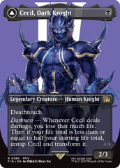 Cecil, Dark Knight // Cecil, Redeemed Paladin (Borderless) [FINAL FANTASY] | Gamers Paradise