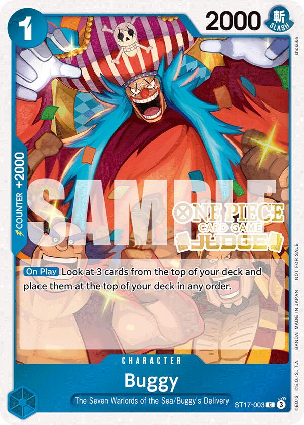 Buggy (Judge Pack Vol. 5) [One Piece Promotion Cards] | Gamers Paradise
