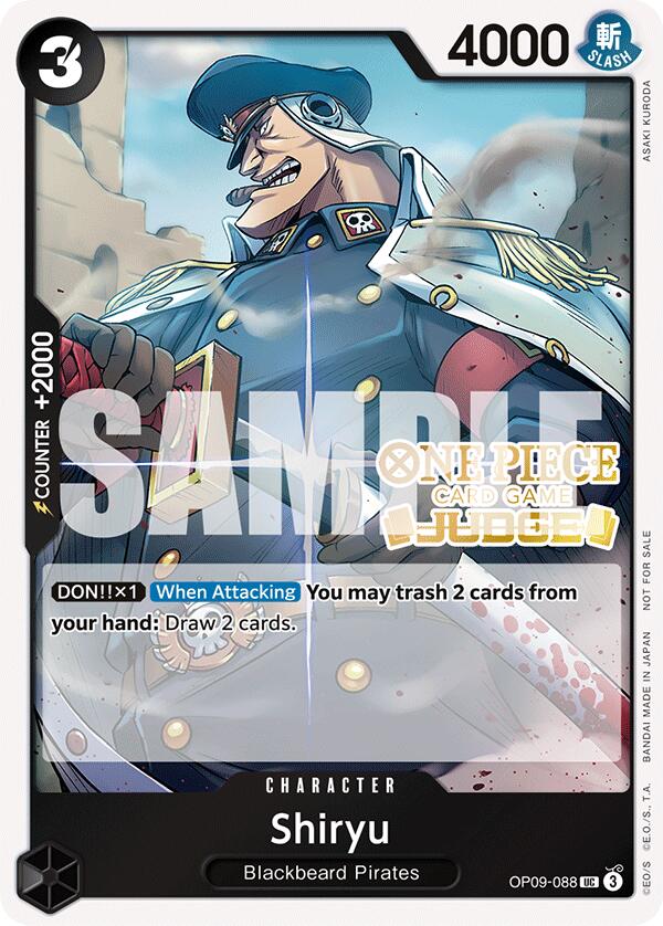Shiryu (Judge Pack Vol. 5) [One Piece Promotion Cards] | Gamers Paradise