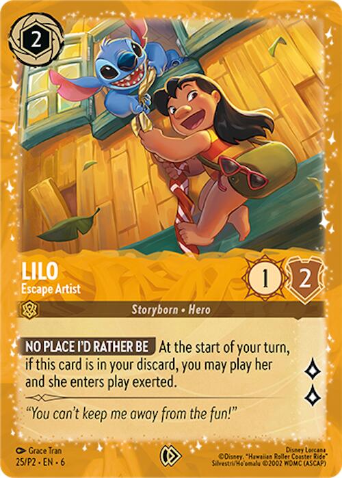 Lilo - Escape Artist (25) [Promo Cards] | Gamers Paradise