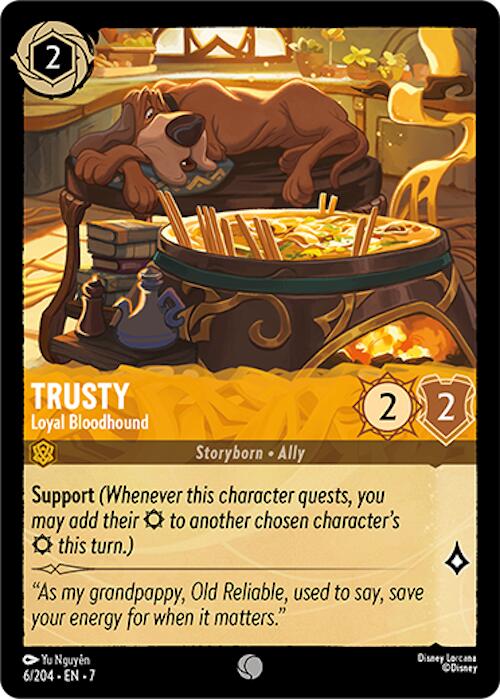 Trusty - Loyal Bloodhound (6/204) [Archazia's Island] | Gamers Paradise