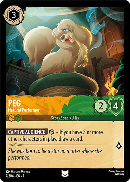 Peg - Natural Performer (7/204) [Archazia's Island] | Gamers Paradise