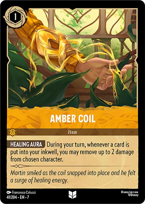 Amber Coil (41/204) [Archazia's Island] | Gamers Paradise