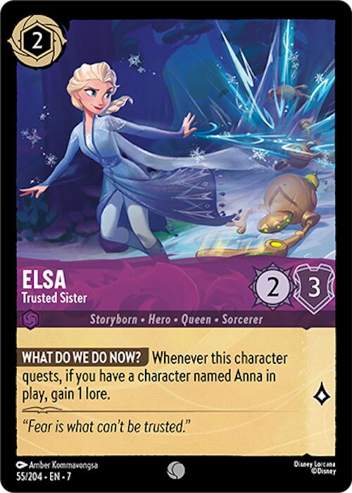 Elsa - Trusted Sister (55/204) [Archazia's Island] | Gamers Paradise