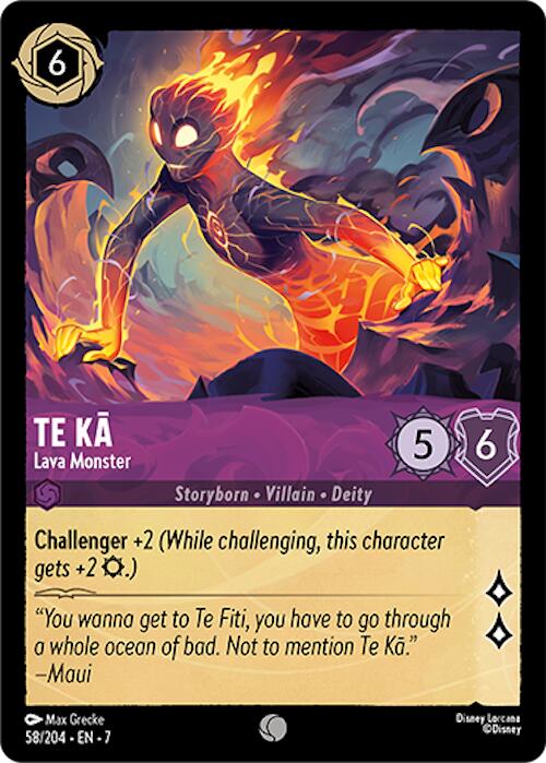 Te Ka - Lava Monster (58/204) [Archazia's Island] | Gamers Paradise