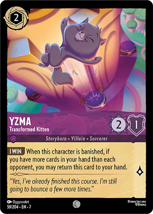 Yzma - Transformed Kitten (59/204) [Archazia's Island] | Gamers Paradise