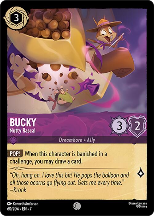 Bucky - Nutty Rascal (60/204) [Archazia's Island] | Gamers Paradise