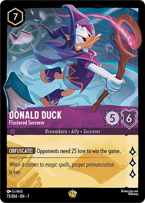 Donald Duck - Flustered Sorcerer (73/204) [Archazia's Island] | Gamers Paradise