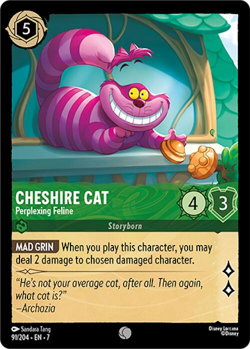 Cheshire Cat - Perplexing Feline (91/204) [Archazia's Island] | Gamers Paradise