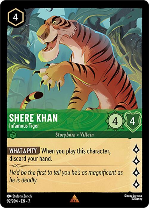 Shere Khan - Infamous Tiger (92/204) [Archazia's Island] | Gamers Paradise