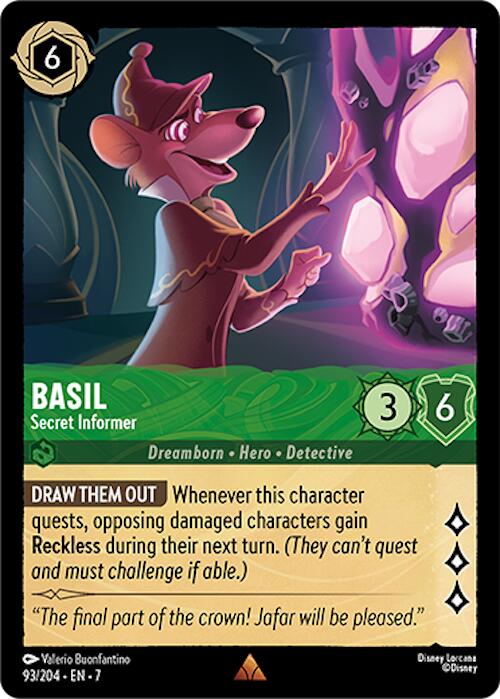 Basil - Secret Informer (93/204) [Archazia's Island] | Gamers Paradise